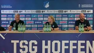 Pressekonferenz TSG Hoffenheim - MSV Duisburg 16.09.2023
