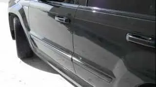 2010 Jeep SRT8 Blacked out Chrome Trim Vinyl Wrap from Casewraps HD 720p