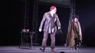 LA STRADA. TEATRO DE LA ABAD&Iacute;A. VER&Oacute;NICA ECHEGUI Y ALFONSO LARA