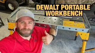 DEWALT Adjustable Height Workbench Review!