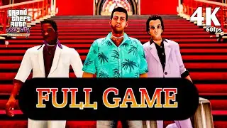 GTA Vice City The Definitive Edition - Full Game Walkthrough 100% Completion (PC 4K 60fps)