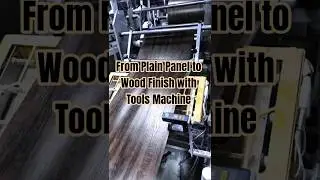 Industrial Tools Machine: Embossing WPC Panels with Style