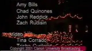 TV 5 News LIVE Credits Clarion, PA 12/6/01