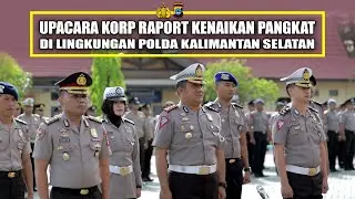 648 PERSONIL POLDA KALSEL NAIK PANGKAT SETINGKAT LEBIH TINGGI