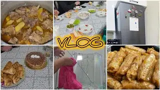 Qaynanamgile getdik.Soyuducu temizliyi#vlog 
