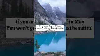 why you shouldn&rsquo;t visit Banff in May in 2025😳 #alberta #travelcanada #banff #banffcanada