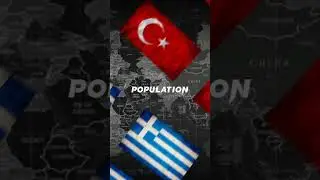 Turkey vs Greece ⚔️ #countryballs #country #shorts #turkey #greece #comparison #geography
