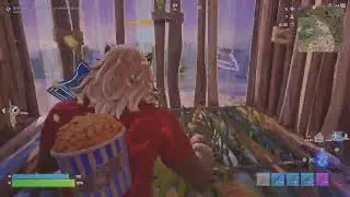 Playing fortnite First 4K video