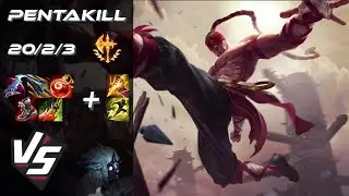 JUNGLE Lee Sin vs Kindred [PENTAKILL] - NA Grandmaster Patch 25.24