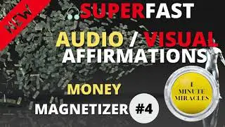 Money Magnetizer 4 Subliminal Affirmations to accept and manifest wealth Super fast