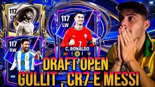 DRAFT OPEN🔥 BUSQUEI O MESSI , GULLIT E CR7 NO NOVO DRAFT TOTY DO FC MOBILE 26 