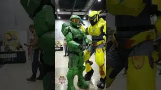 Halo and Elites cosplay #shorts #gaming #cosplay