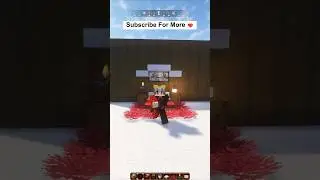 Minecraft Bed Design Tutorial !! #minecraft #shorts