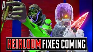 Apex Legends NEW HEIRLOOM FIXES Coming in Season 13 + New Animations for OLD HEIRLOOMS?!
