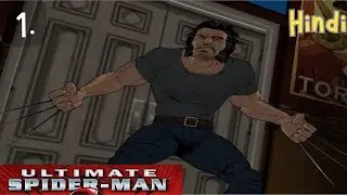 Ep 1 - Venom VS Wolverine | Ultimate Spiderman | (Game Series | Hindigameplay)