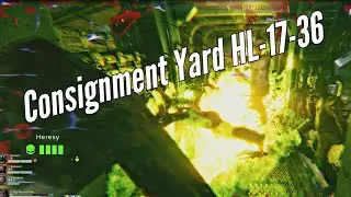 Warhammer 40k Darktide Zone favorites: Consignment Yard HL-17-36 (last section)