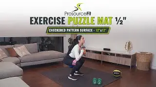 8 Versatile Benefits of the Checkered Exercise Puzzle Mat | Fitness Mats for Home, Gym, or Studio