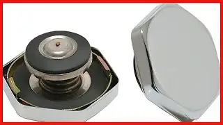 Spectre Hex Style Chrome Radiator Cap For Performance Cooling And Engine Bay Style