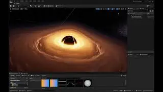 UE5 Black Hole based on HLSL shader