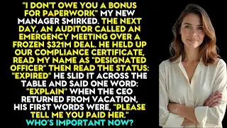 Denied My Bonus for Paperwork? I Froze a $321M Deal