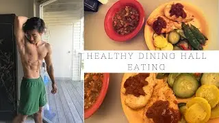 How to Eat Healthy at the Dining Hall UlUC | Full Day of Eating 2019
