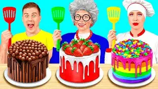 Me vs Grandma Cooking Challenge | Kitchen Hacks and Tricks by Fun Teen