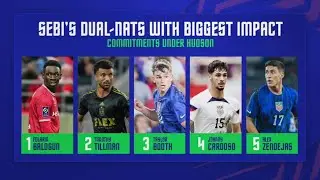 Top 5 dual Nats for #USMNT #futbolamericas