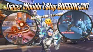 Tracer Wouldn't Stop BUGGING ME! 😉 - Mercy Gameplay & Commentary - Overwatch 2 (Season 11)