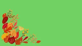 Autumn Leaves  Green Screen