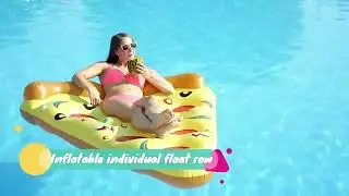Relaxation Redefined: Adult Pool Loungers and Floating Valves for the Ultimate Pool Experience