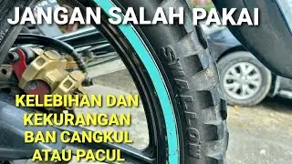 Review Ban Cangkul Atau Ban Pacul Untuk Motor Supra x 125 R