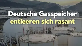 INES-Chef: „Historisches Tief“ –  Gasspeicher entleeren sich rasant
