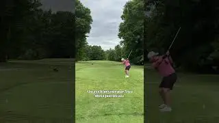 This is why you always film par 3 tee shots! #playbettergolf #progolfer #bettergolf #golf
