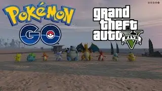 GTA 5 Mods Gameplay - POKEMON GO INTRODUCTION (GTA 5 PC Mods #1)
