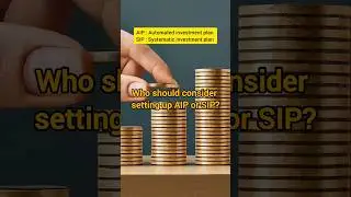 Who should consider setting up systematic investment plan (SIP) or automated investment plan (AIP)?