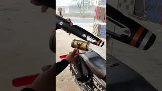 Chaudhari bike shringar bhakroli #viralvideo #Splendor ki silencer Patti modify#RS BHAKROLI