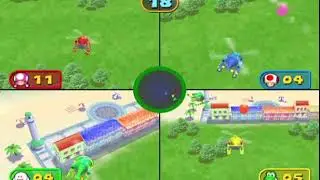 Mario Party 7 - Toadette in Helipopper