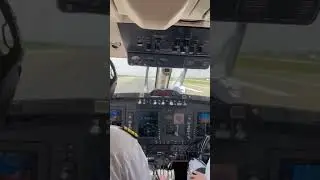 beechcraft king air cockpit landing view#shorts#dogflyingplanetv #aviation#pilot#kingair #privatejet