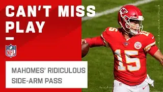 Patrick Mahomes' Scrambling Side-Arm Pass Is Just UNFAIR