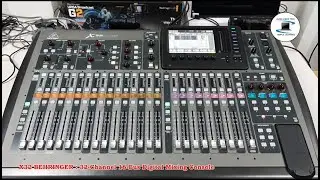 X32 Behringer - 32-Channel 16-Bus Digital Mixing Console : Quick Look !