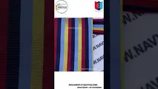 NCC | National Cadet Corps Ceremonial Zari Scarf Army | Navy | Air Wing Boys & Girls Cadet : Navyug
