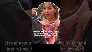 Thank God Lisa didn't fall 🤧🥹 #lisa #fypviralシ #ytshorts #blqckpink #blink #lalisa @wearelloud
