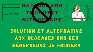 Rapidgator, Nitroflare, Turbobit bloqu&eacute;s - Solution et alternative pour ces H&eacute;bergeurs de fichiers