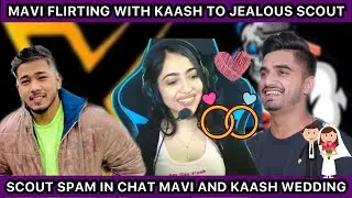 Mavi And Kaash Flirting To Jealous Scout | Scout Spam In Chat Mavi And Kaash Weeding 💍