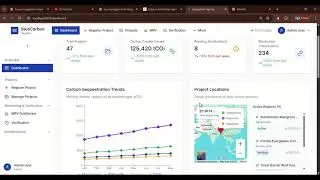 Blockchain-Based Blue Carbon Registry and MRV System 