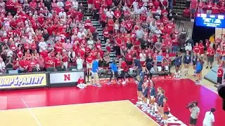 Watch now: Nebraska fans loud ovation for Kayla Banwarth