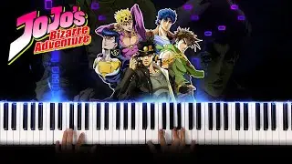 Playing EVERY JOJO THEME on Piano
