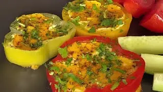 Omelette in bell pepper. Omelette in bell pepper. #omeletteinbellpepperrecipe