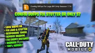 90FPS CONFIG IN CODM | ULTRA SMOOTH GAMEPLAYS & REDUCE LAGS BR ONLY | CODM CONFIG