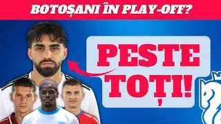FC Botoșani are față de Play-off: ATAC Letal, PORTAR Erou